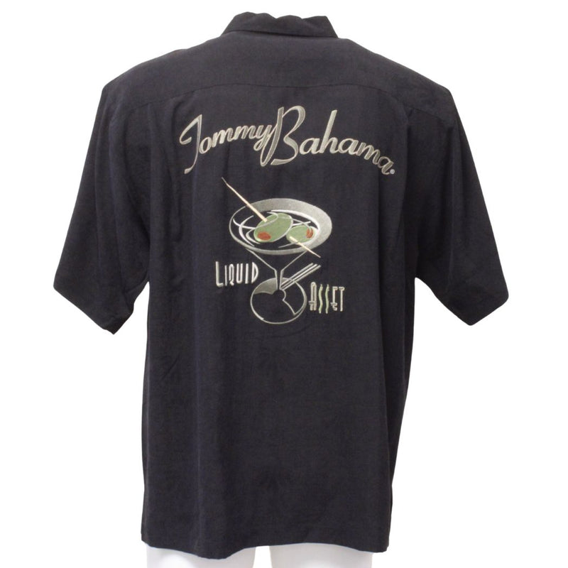 TBLV Tommy Bahama Mens Original Sample Un-Wine Camp Shirt Continental - FINAL SALE