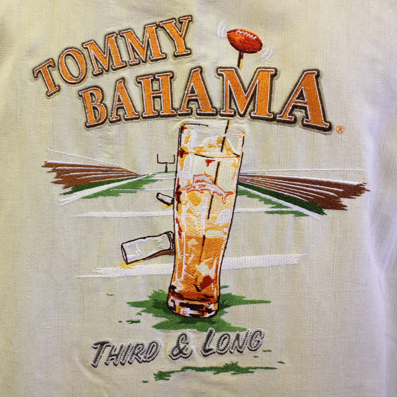 TBLV Tommy Bahama Mens Original Sample Legendary Lures Camp Shirt Lt Blue - FINAL SALE main image 1