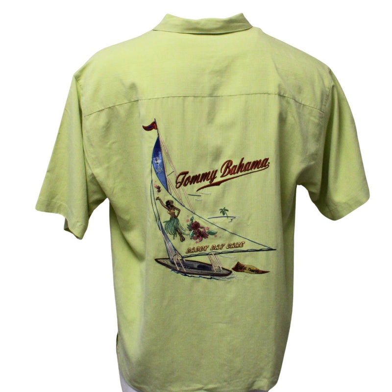 TBLV Tommy Bahama Mens Original Sample I Make Pour Decisions Camp Shirt Continental - FINAL SALE main image 0