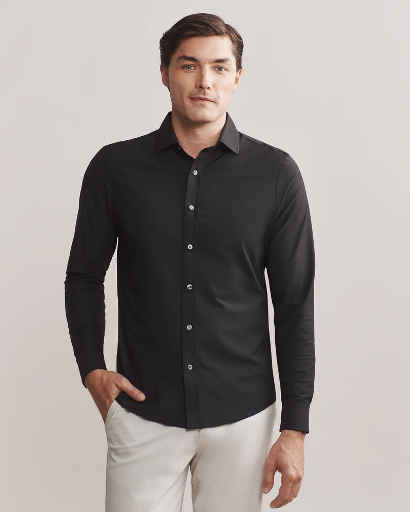 rhone dress shirts Men's State of Mind Shirt Slim Fit Button Down Shirt with Anti-Odor Technology the Mens Rhone Commuter Slim Fit Shirt is the perfect addition to any wardrobe. Rhone Commuter Collared Shirt -