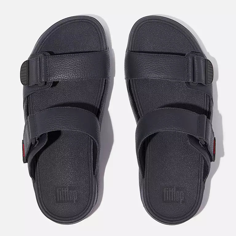 FitFlop Mens Gogh Moc Slide Sandals in Midnight Navy – Island Trends FitFlop Mens Gogh Moc Slide Sandals in Midnight Navy – Island Trends