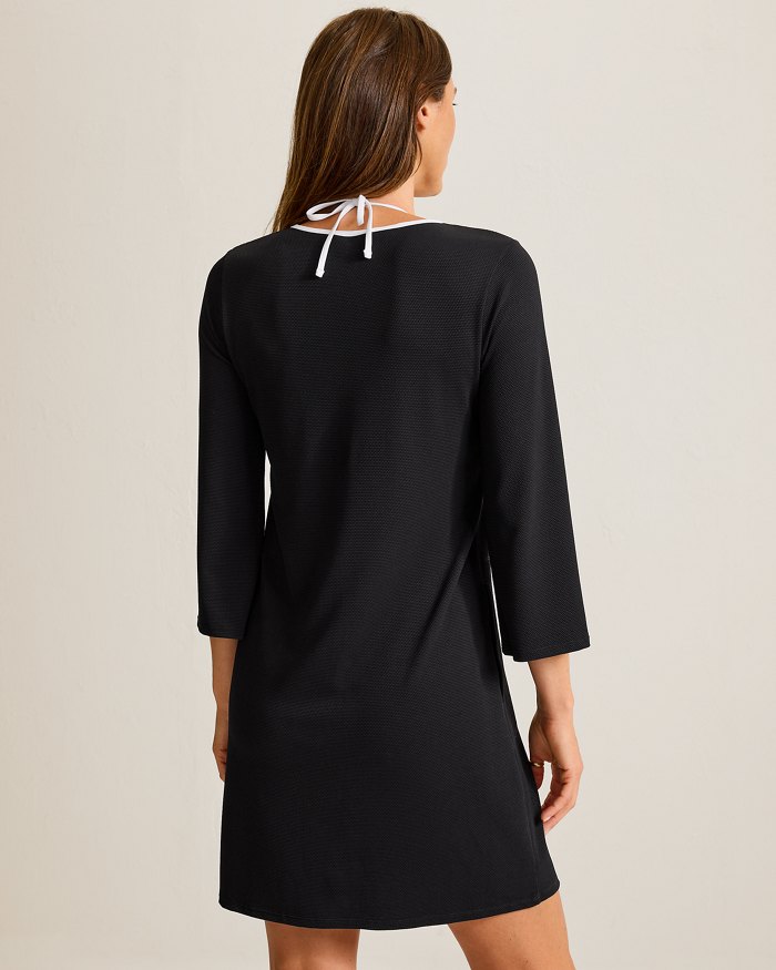 tommy bahama black dress Women's Island Cays Cabana Coverup - essential short dress. Sizes:US 8 Eliza J Belted Cap easy pdf sewing pattern