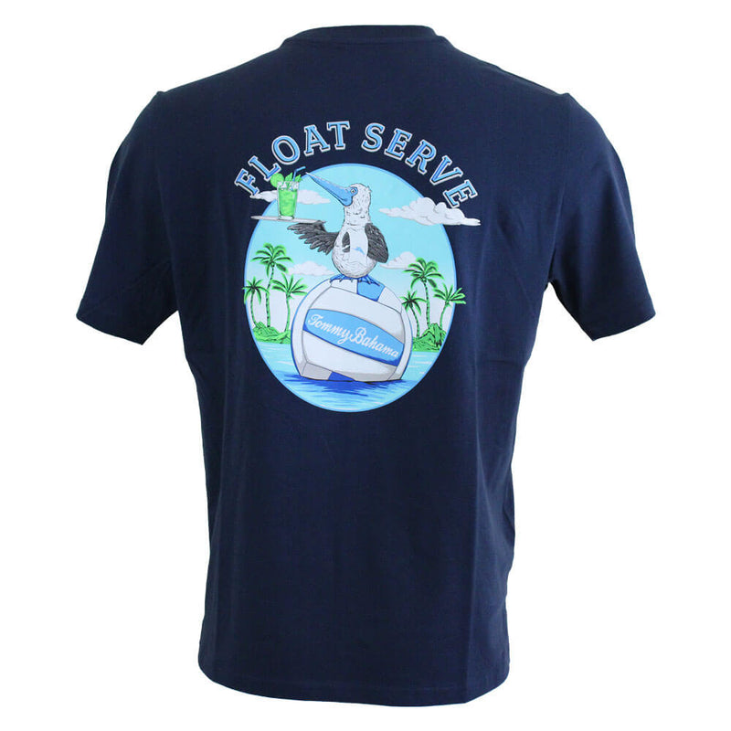 Tommy Bahama Float Serve T-Shirt Navy - Main Image