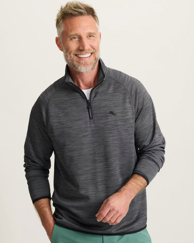 Tommy Bahama Men's IslandZone Palm Pro Half Zip Pullover Sweater