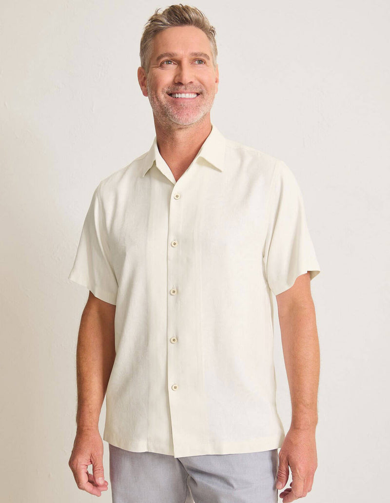 Tommy Bahama Men's Maui Border Silk Camp Shirt - Continental Tommy Bahama Men's Maui Border Silk Camp Shirt - Continental