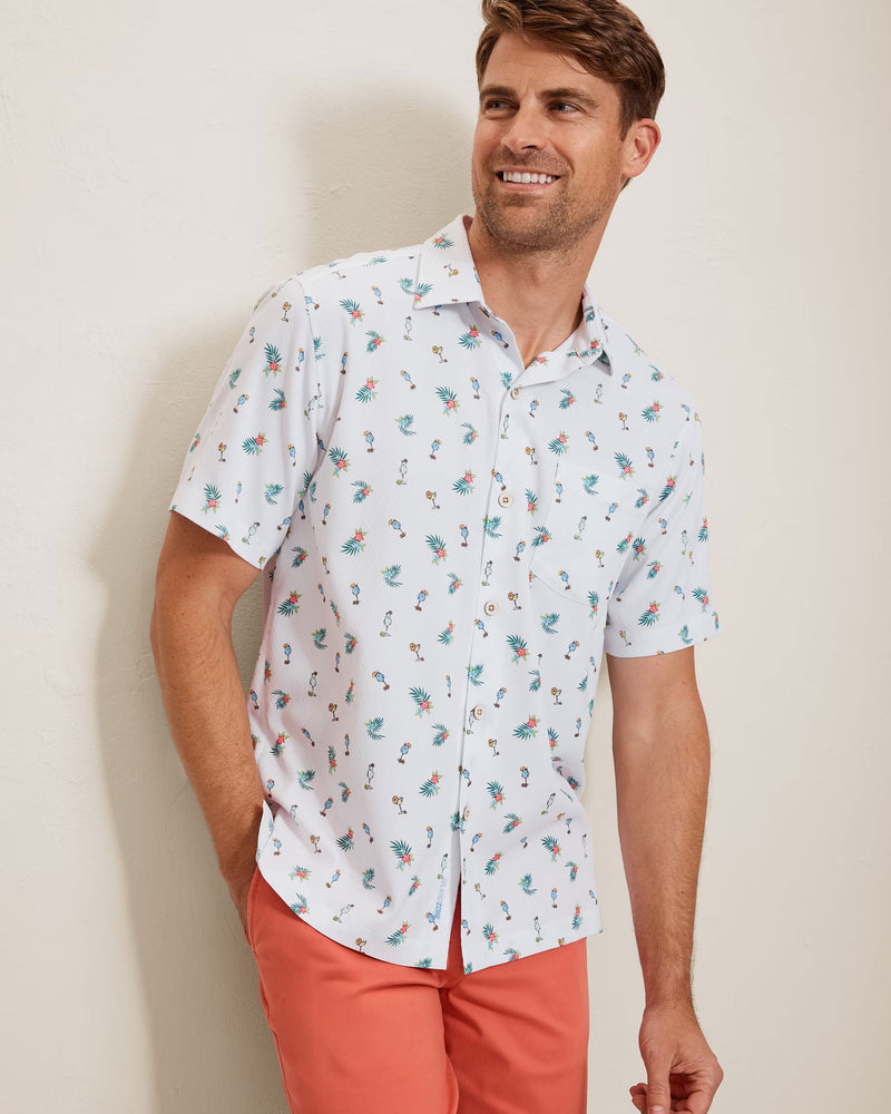 Tommy Bahama Men's Coastal Ease Fiesta Fizz Camp Shirt