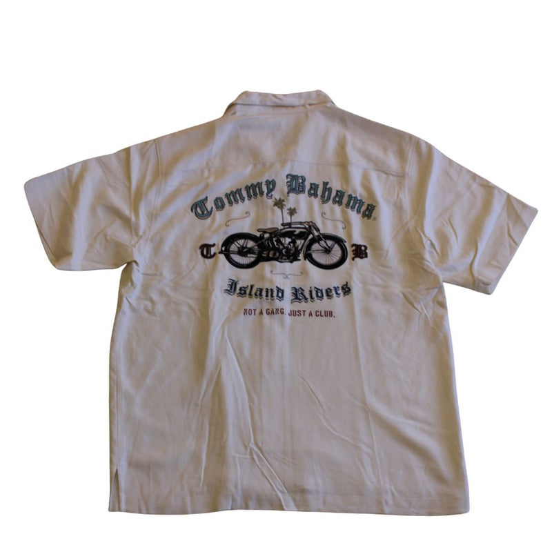 TBLV Tommy Bahama Mens Original Sample Birdie Watching Camp Shirt - Black - FINAL SALE main image 1