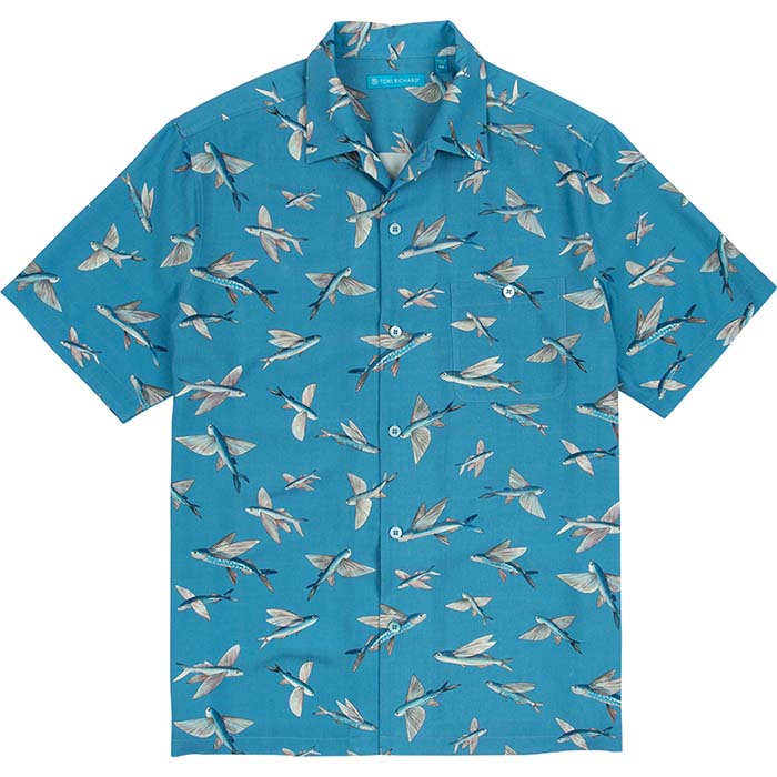 Men's Vintage Tropical Fish Vista Short Sleeve Tee