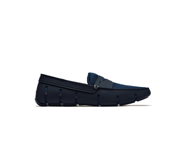 SWIMS Men s Penny Loafer Boat Shoes Navy