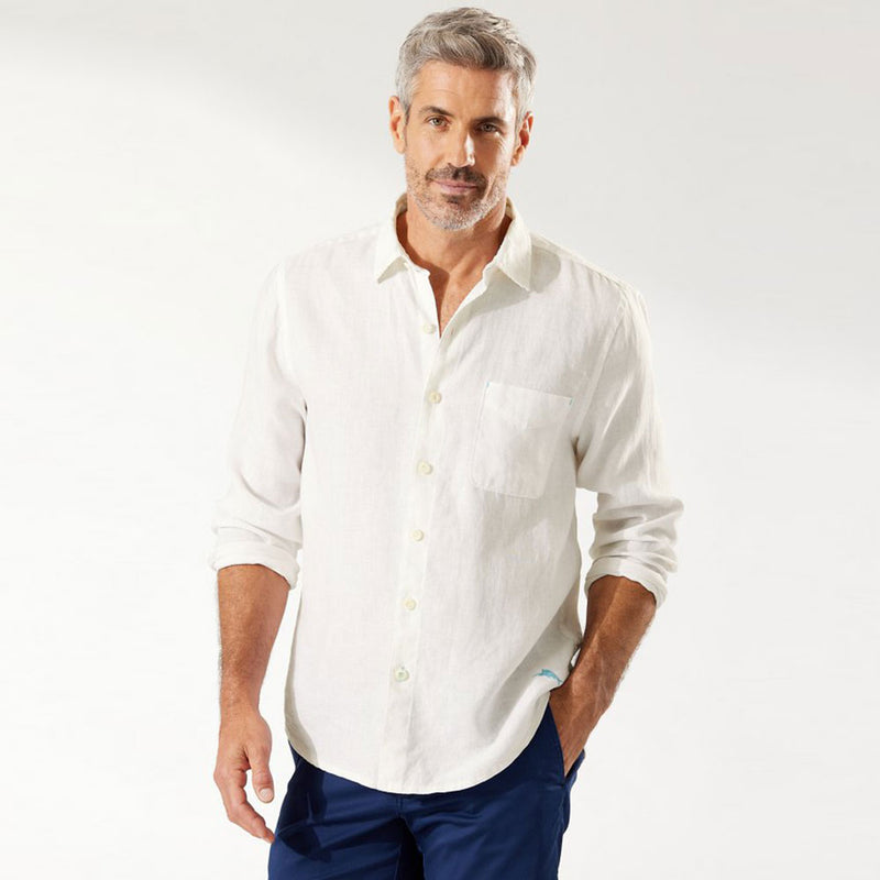 Tommy bahama linen shirt men Clearance