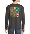 Tommy Bahama The Spirits Are Calling Long Sleeve T-Shirt - Coal Heather