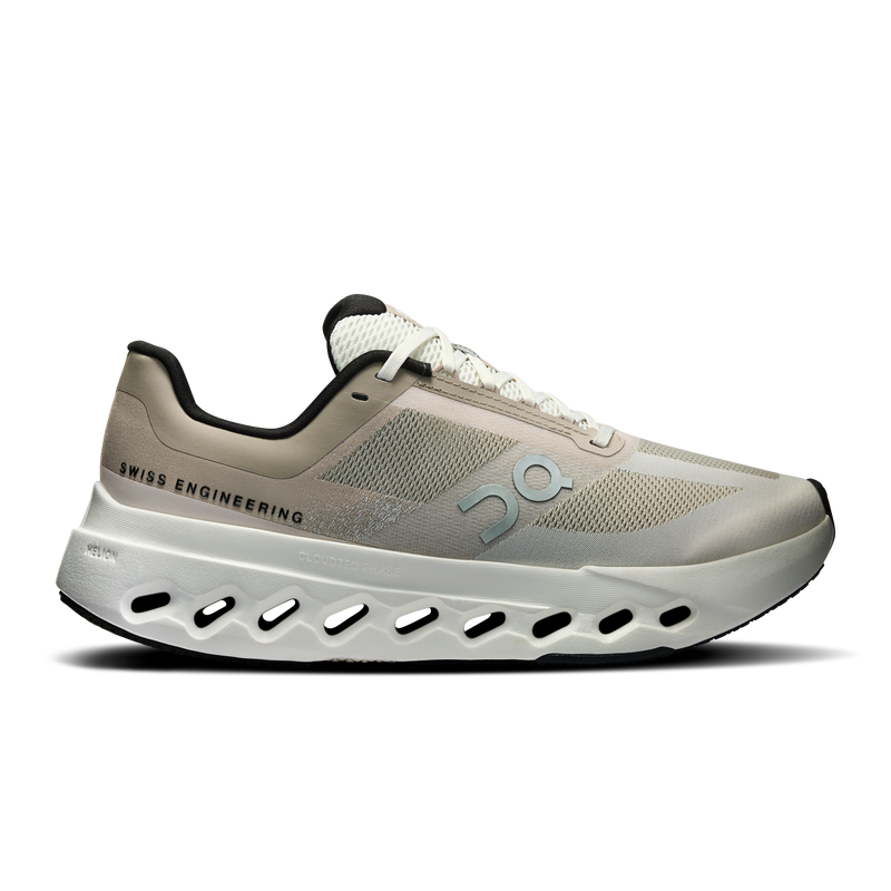 On Women's Cloudsurfer Next Shoes - Fog / Ivory