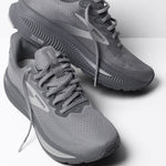 Brooks Mens Ghost 17 Shoes - Primer Gray / Oyster Mushroom