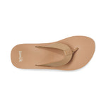 Sanuk Womens Highland Wedge Sandals - Tan