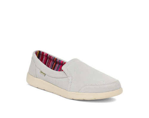 Sanuk Womens Hangout Lite Shoes - Harbor Mist