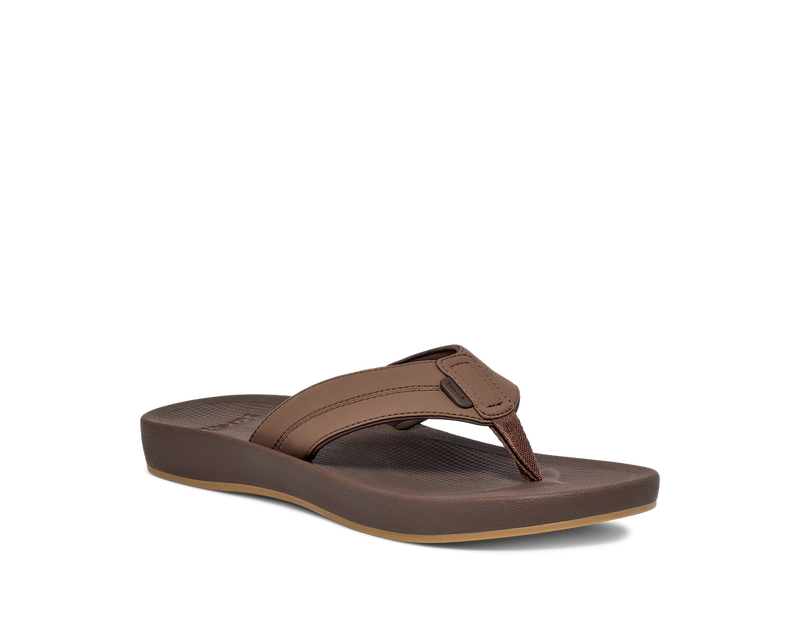 Sanuk Mens Cosmic Coast Sandals - Brown