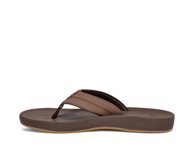 Sanuk Mens Cosmic Coast Sandals - Brown