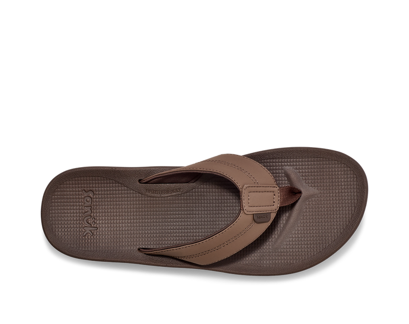 Sanuk Mens Cosmic Coast Sandals - Brown