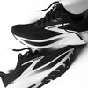 Brooks Womens Ghost 17 Shoes - Black / Grey / White