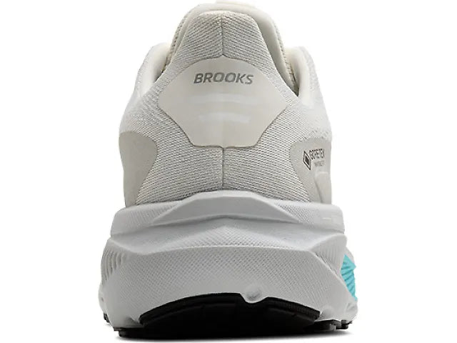 Brooks Womens Ghost 17 GTX Shoes - Coconut / Oyster / Blue