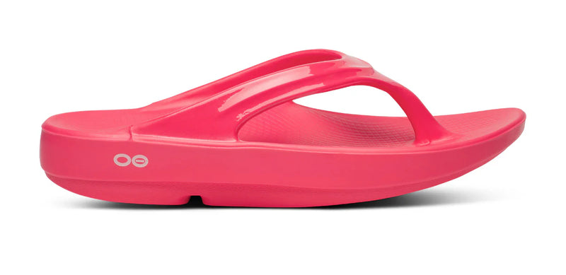 Ofoos Women's OOlala Thong Sandals - Neon Berry