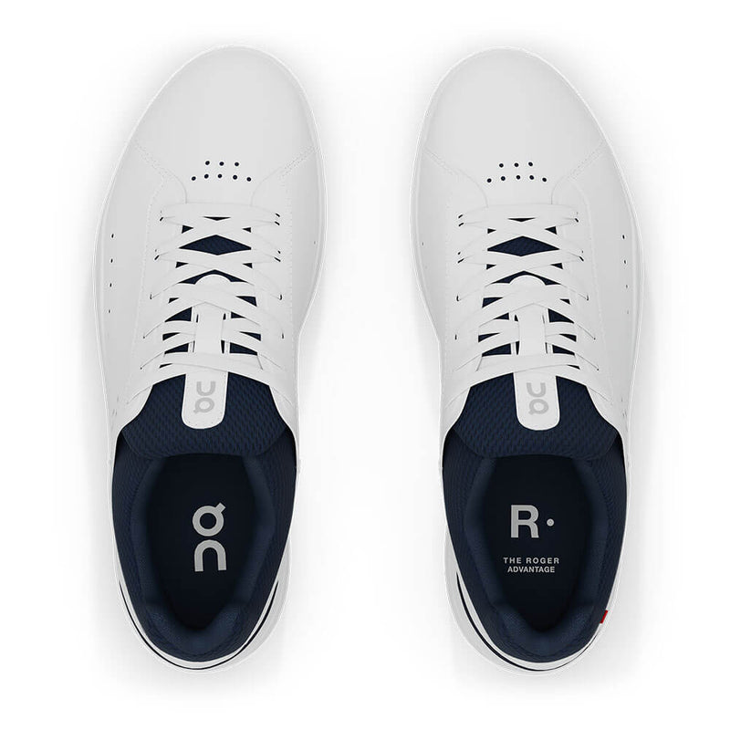 On Men's The Roger Advantage Shoes - White / Midnight