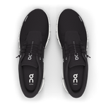 On Men's Cloud 6 Shoes - Black / White