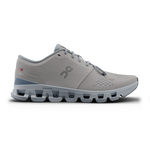 On Women's Cloud X 4 Shoes - Silver / Chambray