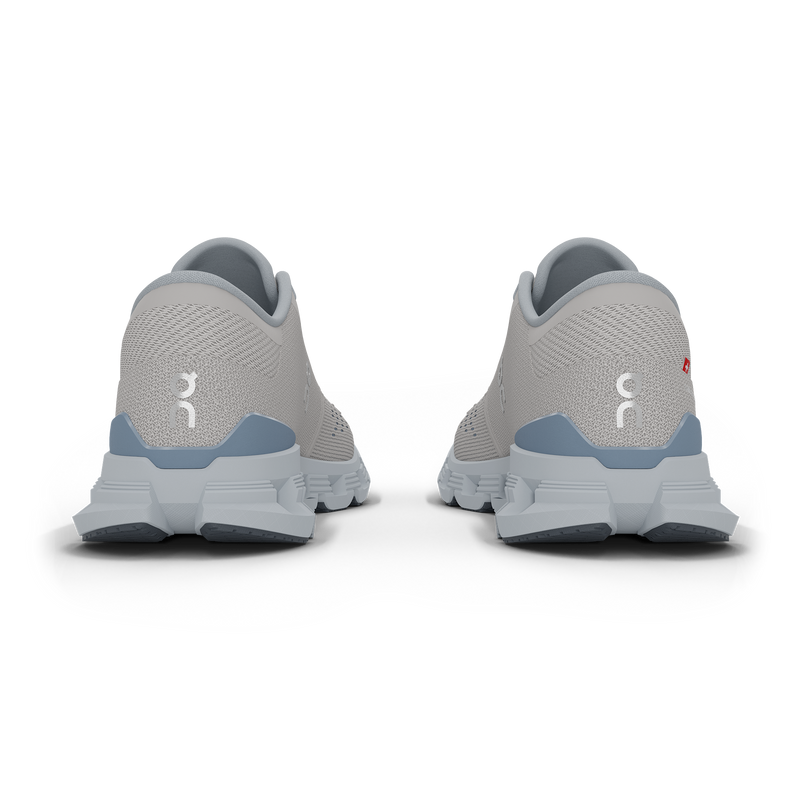 On Women's Cloud X 4 Shoes - Silver / Chambray