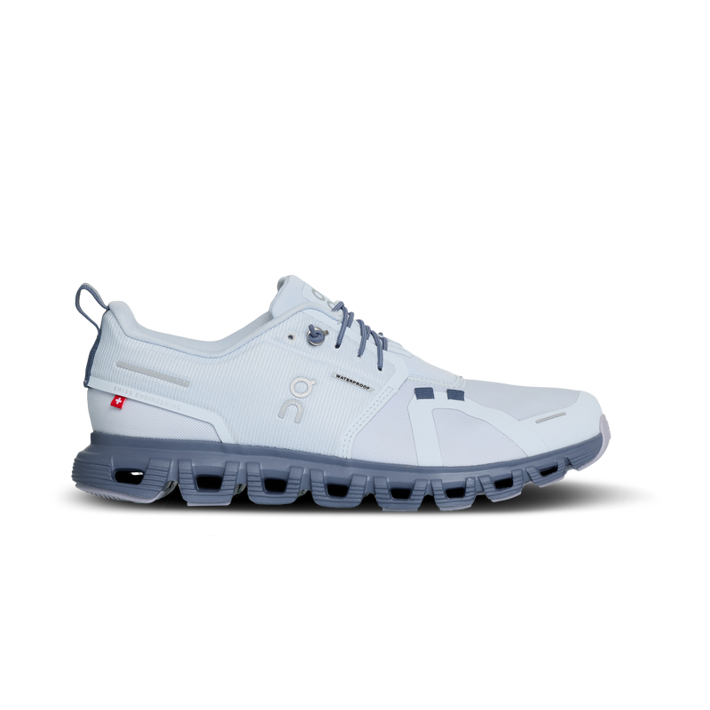 On Women's Cloud 6 Waterproof Shoes - Heather / Metal