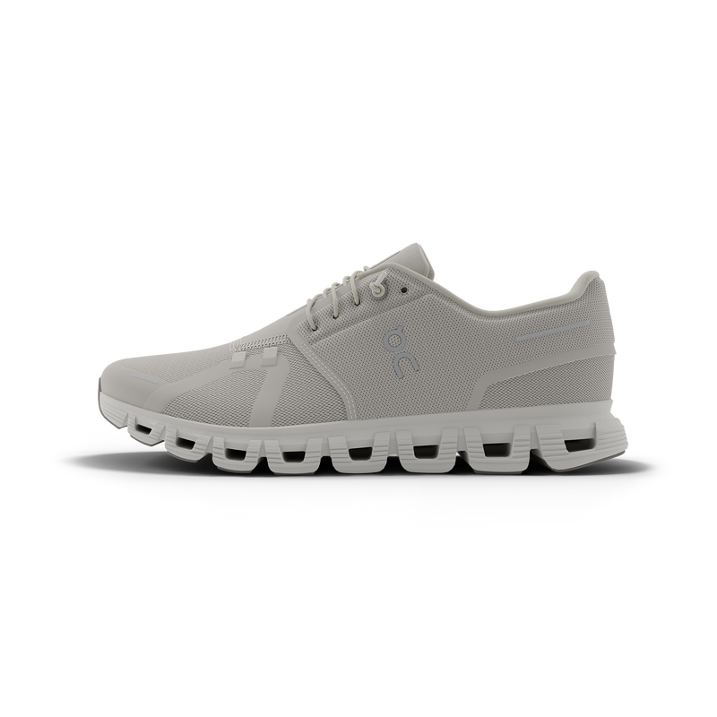 On Women's Cloud 6 Shoes - Pearl / White