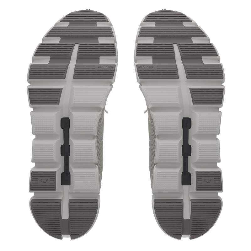 On Women's Cloud 6 Shoes - Pearl / White