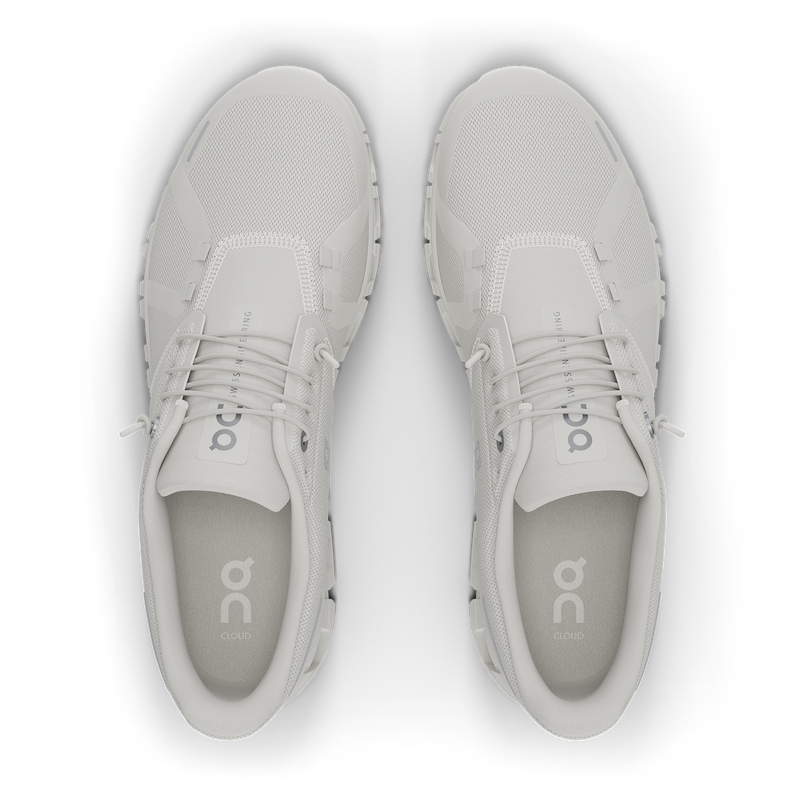 On Women's Cloud 6 Shoes - White / White