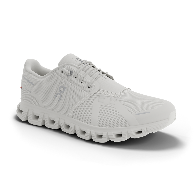 On Women's Cloud 6 Shoes - White / White