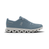 On Women's Cloud 6 Shoes - Chambray / White