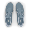 On Women's Cloud 6 Shoes - Chambray / White