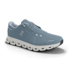 On Women's Cloud 6 Shoes - Chambray / White