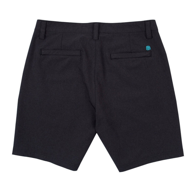 Tori Richard 8-Inch Surf N Turf Shorts - Black