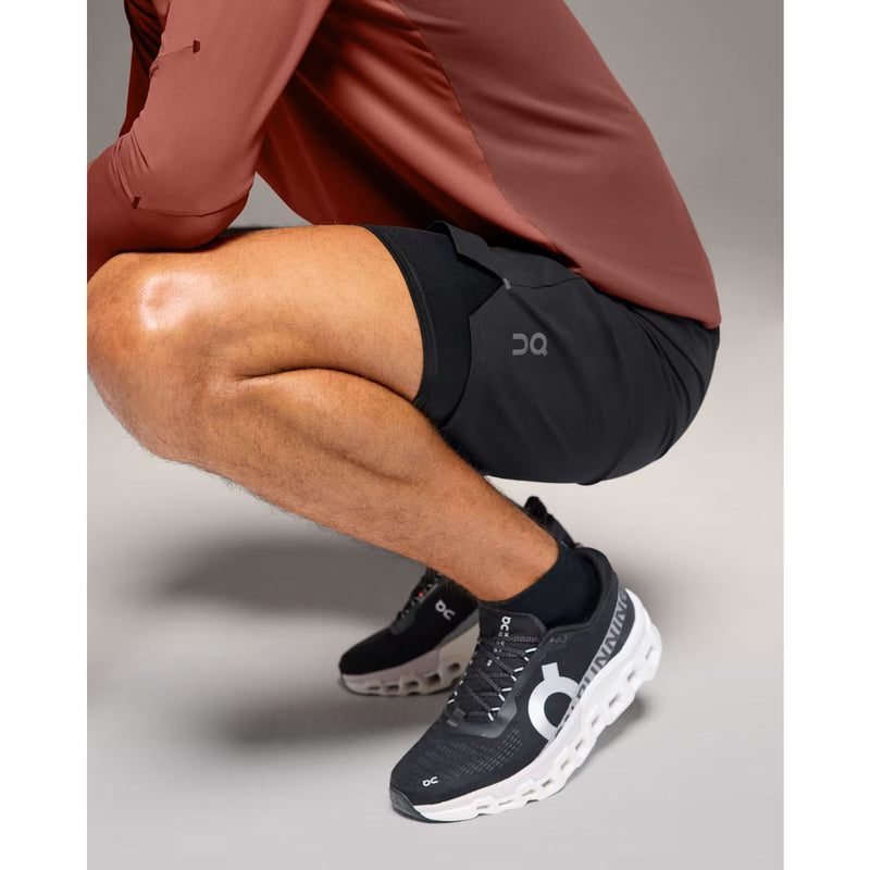 On Men's Hybrid Shorts - Black