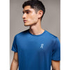 On Men's Performance Running T-Shirt - Denim