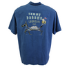 TBLV Tommy Bahama Mens Original Sample TB Legroom Camp Shirt - Island Navy