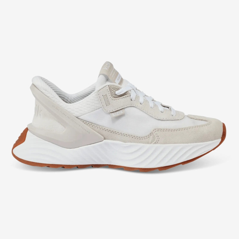Kizik Womens Monaco Shoes - White / Moonbeam