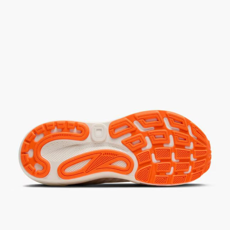 Brooks Mens Adrenaline GTS 24 Shoes - Coconut / Portabella / Orange