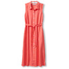 Tommy Bahama Women's Two Palms Linen Shirt Dress - Pure Coral