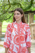 Islapayal Malta Mini Dress - Sunflower Red