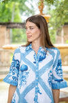 Islapayal Lisbon Mini Dress - Treasure Island White