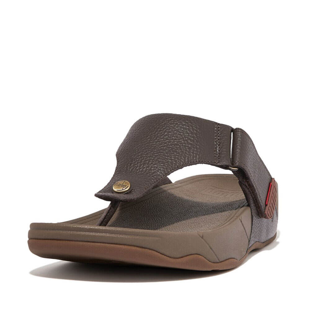 FitFlop Mens Trakk II Sandals in Chocolate Brown – Island Trends