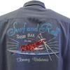 TBLV Tommy Bahama Mens Original Sample Surf and Roll Camp Shirt - Night Shadow
