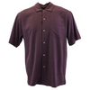 TBLV Tommy Bahama Mens Original Sample Davine Intervention Camp Shirt - Syrah