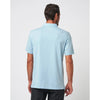 TravisMathew The Heater Polo Shirt - Heather Dream Blue